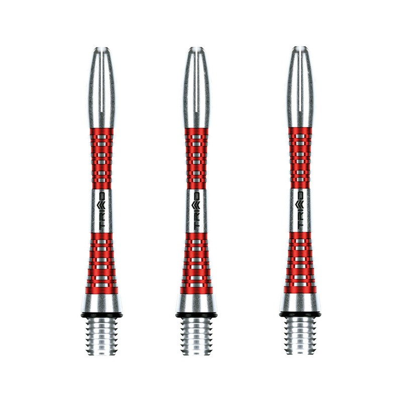 WINMAU Triad Aluminium Red Short Shafts (Shafts) - 1 Set