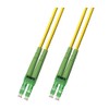 7M Singlemode Duplex Fiber Optic Cable (9/125) - LC/APC to