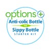 Dr. Brown's Options+ Kit de inicio de botella de cuello