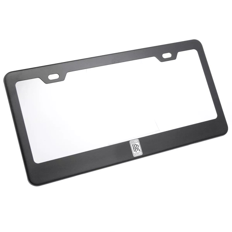 KA Depot For Rolls Royce License Plate Frame Matte Black