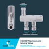 Cash Acme 3/8 Inch HG135 Thermostatic Mixing Valve with Compression