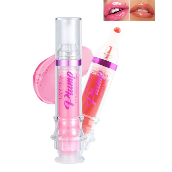 Lip Plumping Booster with Cayenne Pepper Extract, 2 Pieces, Instant