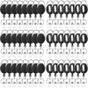 50 Pcs Badge Reels Retractable Heavy Duty Id Badge Holders
