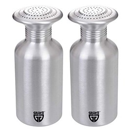 GRÄWE Set of Aluminium Chip Shakers, Salt Shakers, Spice Shakers (4, Chip Shakers)