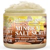Dead Sea Collection Almond Vanilla Salt Scrub – Exfoliating Body