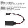 Car Bluetooth5.0 AUX Module 3Pin ABS Black Wearproof Replacement for