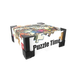 FixDaBox X Large Set: plastic corner support pieces to repair and protect your game or puzzle box. Clip over broken lid corners to cover damage & reinforce box. Fits box lids 3.0-3.6 in high. (Black)