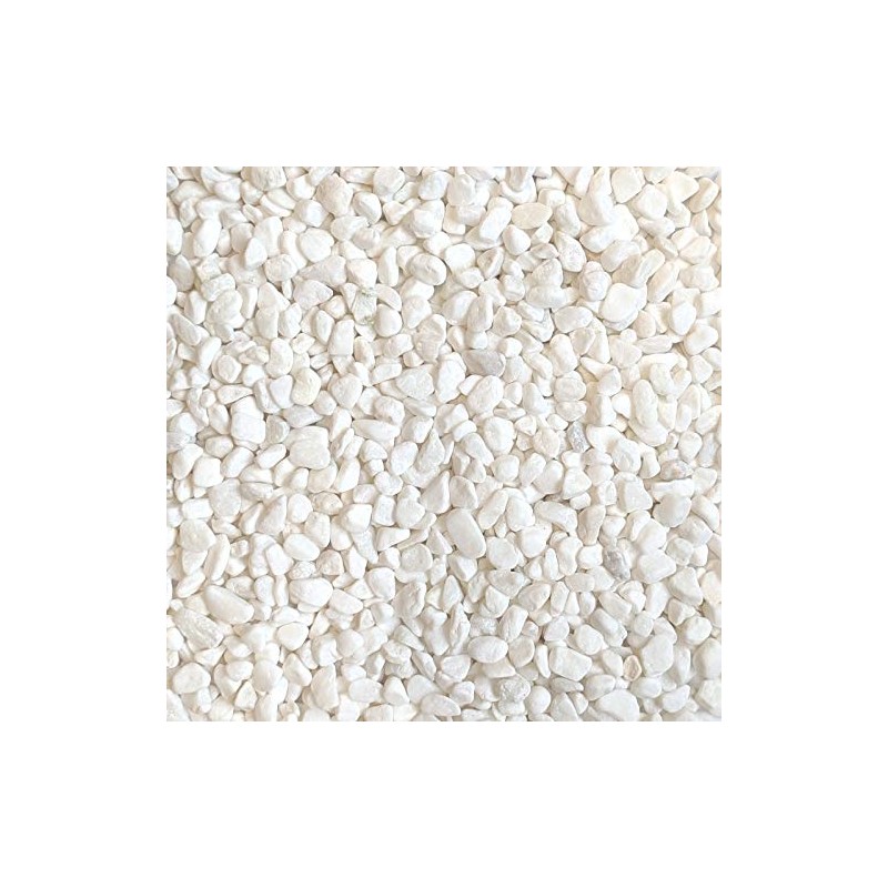Midwest Hearth Decorative White Bean Pebbles 1/5" Size (2-lb Bag)