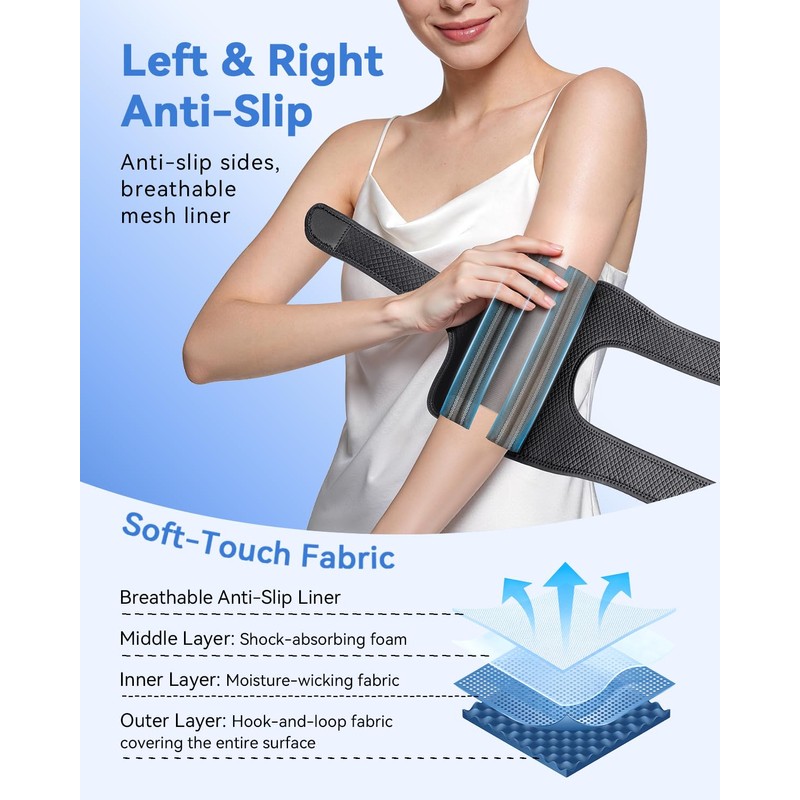 Upgraded Cubital Tunnel Elbow Brace for Women and Men,Elbow Splint-M