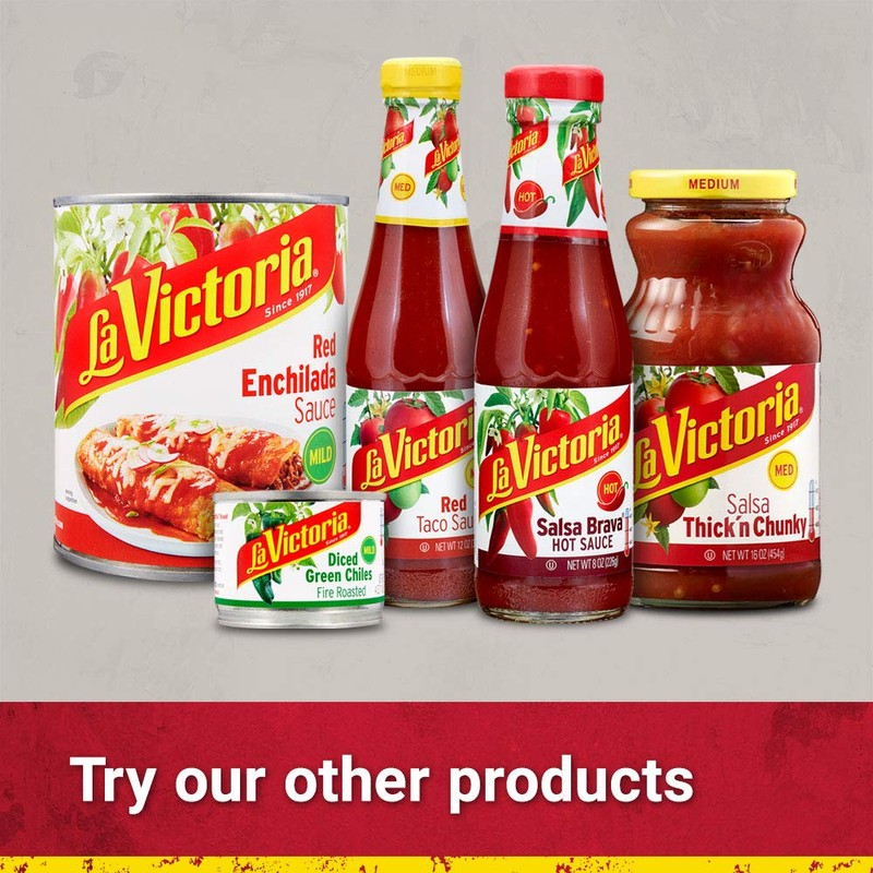 La Victoria Nacho Sliced Jalapeños Hot, 12 Ounce (Pack of