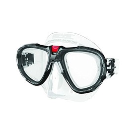 SEAC Free Diving Fox Spearfishing Scuba Diving Mask, Black (Model: 0750031001520A)
