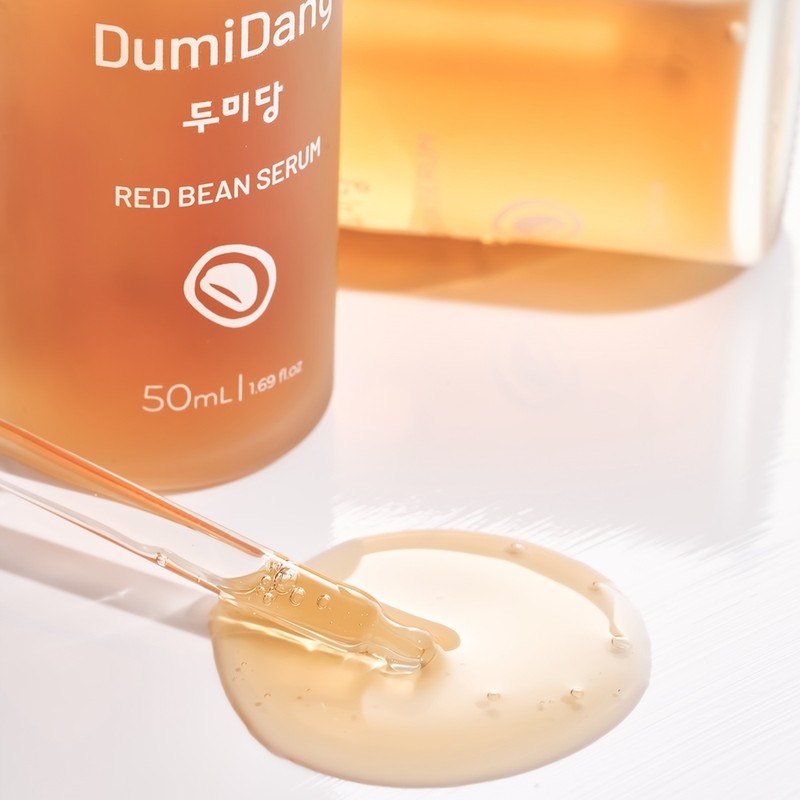 Dumidang Red Bean Serum 50ml Vegan Cosmetics + Sample Set