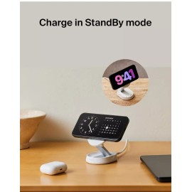 Belkin BoostCharge Pro 15W Convertible Magnetic Charging Stand MagSafe Qi2