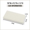 Tromlycs Saddle Stool Cushion Rectangular Bar Stool Seat Cushion Cover