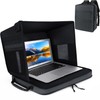 GiMiUiTo Laptop Sun Shade Backpack for Working Outside, 12-16" Outdoor