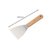 WOODEN SPaTULA WITH STAINLESS STEEL HANDLE