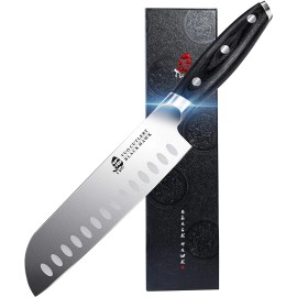 Tuo Black Hawk S , 7 Inch Santoku Knife , TC1206S