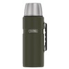 Thermos Stainless King Vacuum Insulated Flask - Matte Army Green 2L