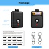 Linear DNT00026 Delta-3 310MHZ Garage Door Remote, 1-Channel Keychain Transmitter