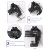 Mini Table Clamp, Small Bench Vice, New upgraded cast iron