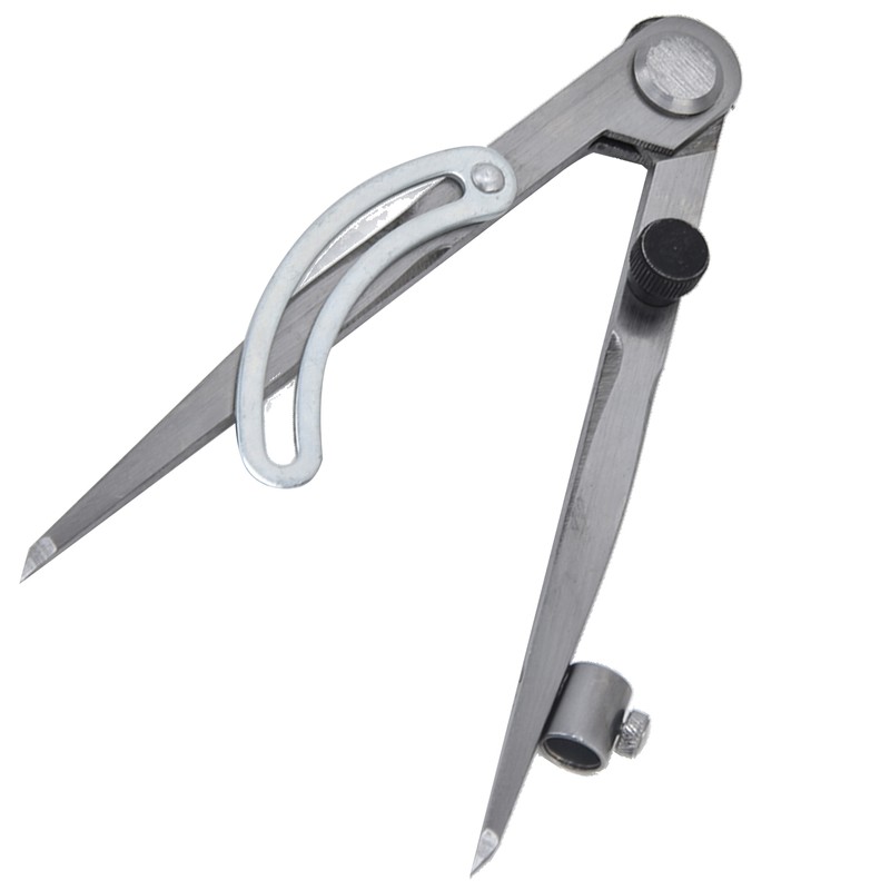 Wing Divider Gauge Carbon Steel Adjustable Angle Lockable Scribing Tool