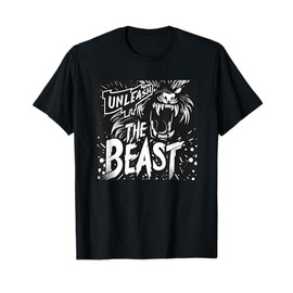 Cool Unleash the Beast Statement for Boys and Girls T-Shirt