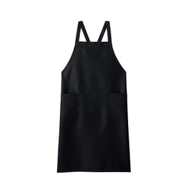 Bonmax FK7168 Bib Apron, One Size Fits All, 16 black