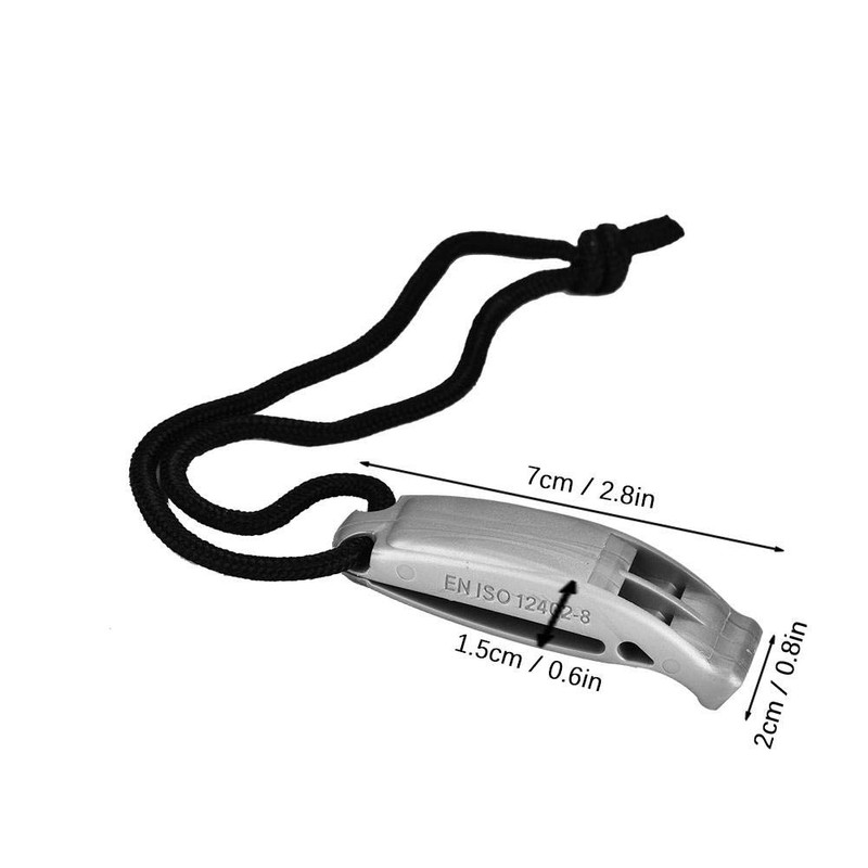 Whistle for Diving Hiking Camping 3 Colours Loud Safety Emergency