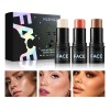 Set De 3 Espátula Lasting Contouring Stick Contorno Blush