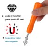 Gamebit Security Screwdriver, Double-Ended 3.8mm 4.5mm Gamebit Screwdriver Bit Set