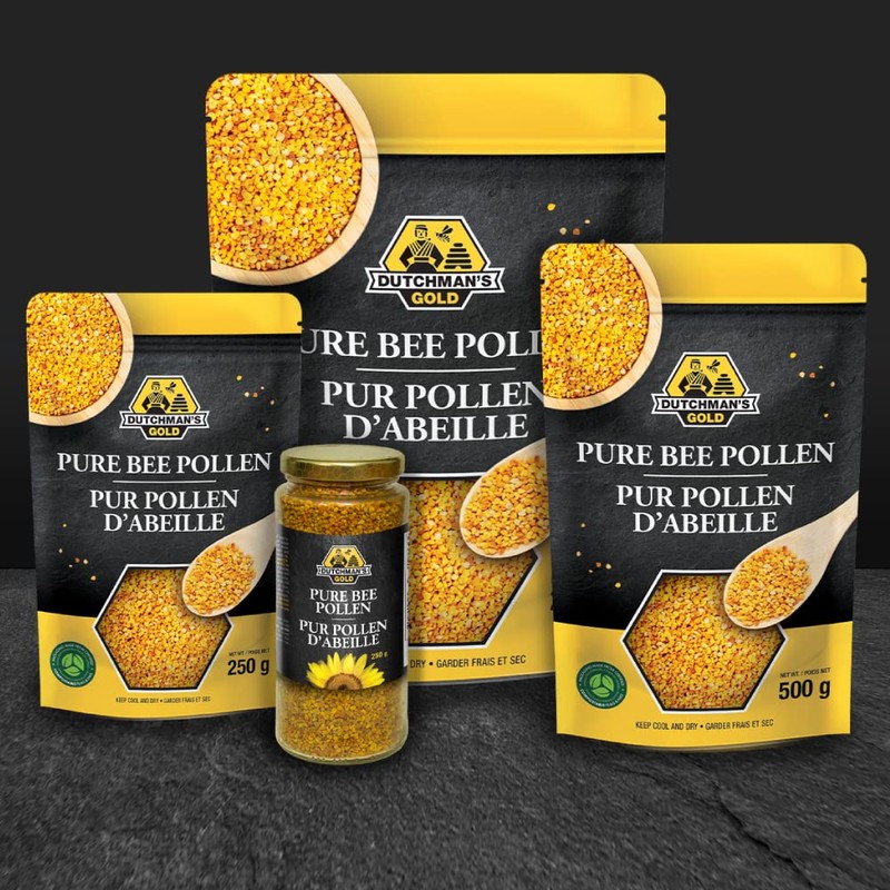 Premium Canadian Bee Pollen - 250 grams - 100% Canadian