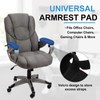 sourcing map 2Pcs Office Chair Arm Pads, Memory Foam Armrest