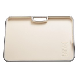 Chopping Board, Hygienic Chopping Board with Slanted Plate for Home (Small)