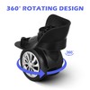 Travel Suitcase Wheels, 4 Pieces 360 Degree Rotating Luggage Wear-Resistant
