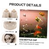 Mobestech 4Pcs Quick Screw Cap for DIY Reactor Easy to
