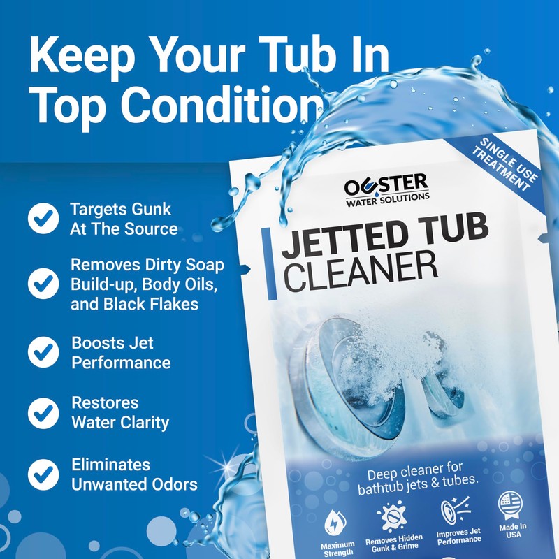Bio Ouster Jetted Tub Cleaner Kit - Jet and Jacuzzi