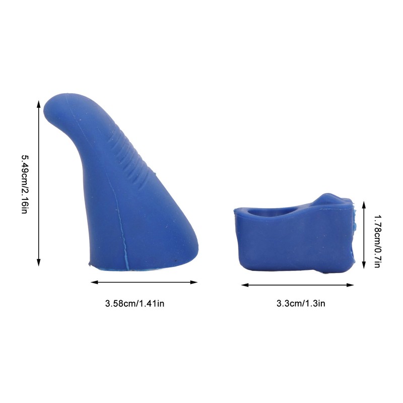 2 Pcs Violin Bow Grip Corrector Soft Reusable Silicone Violin