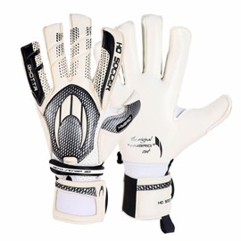 HO Soccer GHOTTA EVO2 RN Black Legend Goalkeeper Gloves, Unisex, Adult, White/Black, 9