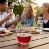 Innfueunun Soul Sister Wine Glasses,Friendship Gifts for Women 15OZ