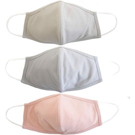enerplex 3 Pack Comfort XL 3-Ply Reusable Face Mask Breathable Comfort Machine Washable