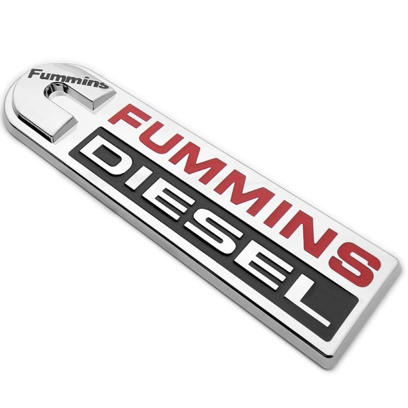 RPM6500 CUMMINS FUMMINS DIESEL FENDER DOOR TAILGATE BADGE NAMEPLATE EMBLEM