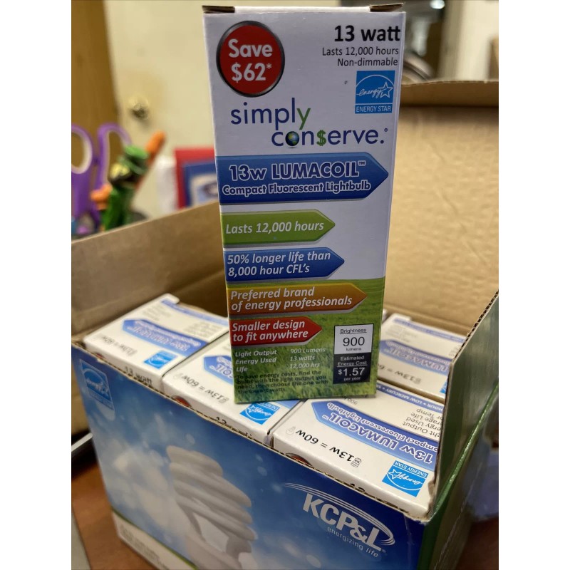 AM CONSERVATION GROUP (CASE OF 6) ENERGY STAR 31W=60W 12k