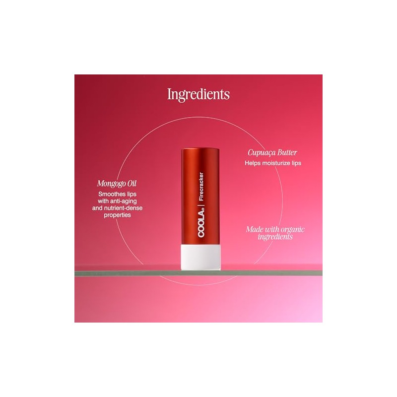 Coola_mineral liplux spf30 - firecracker (color: red)