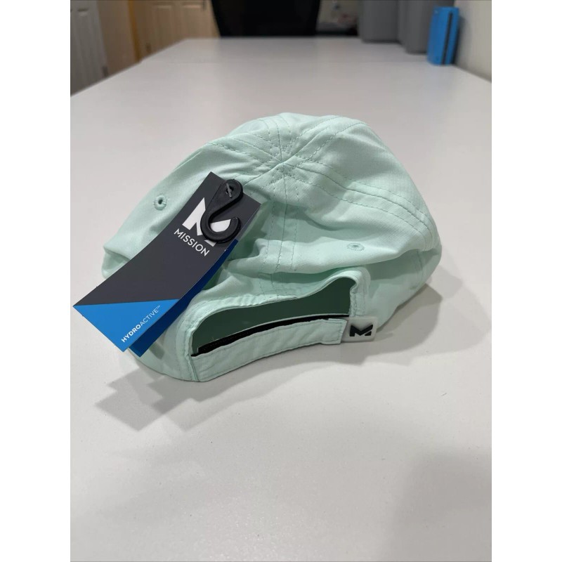 Mission Cooling Performance Hat Honey Dew Blue