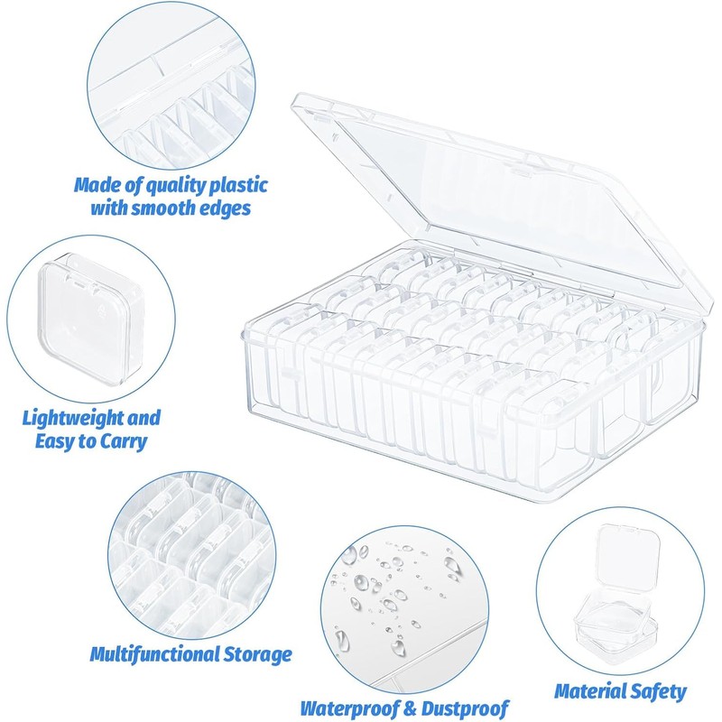 Bhina 1 x Small Storage Boxes (5.5 x 5.5 x