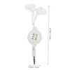 IWOWHERO Retractable in Ear Earphones with Cushions Compatible with Players