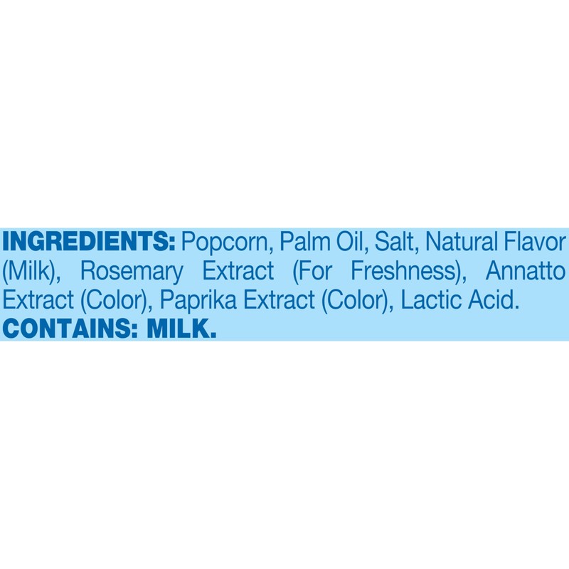 Pop Secret Butter Natural Flavor Popcorn, 3.2 Oz, 6 Ct