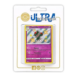 my-booster SWSH045-FR25-UB-SV058 Charmilly (Pokusan) SV058/SV122 Secret Dazzling Myboost X Epée et Bouclier 4.5 Destinées Radieuses Box of 10 French Pokémon Cards