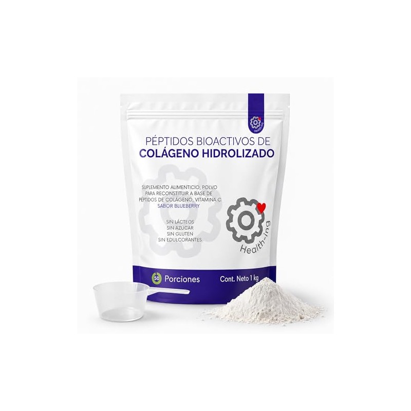 Health Ing Péptidos Colágeno Hidrolizado Tipo Iii Polvo Proteína Pura