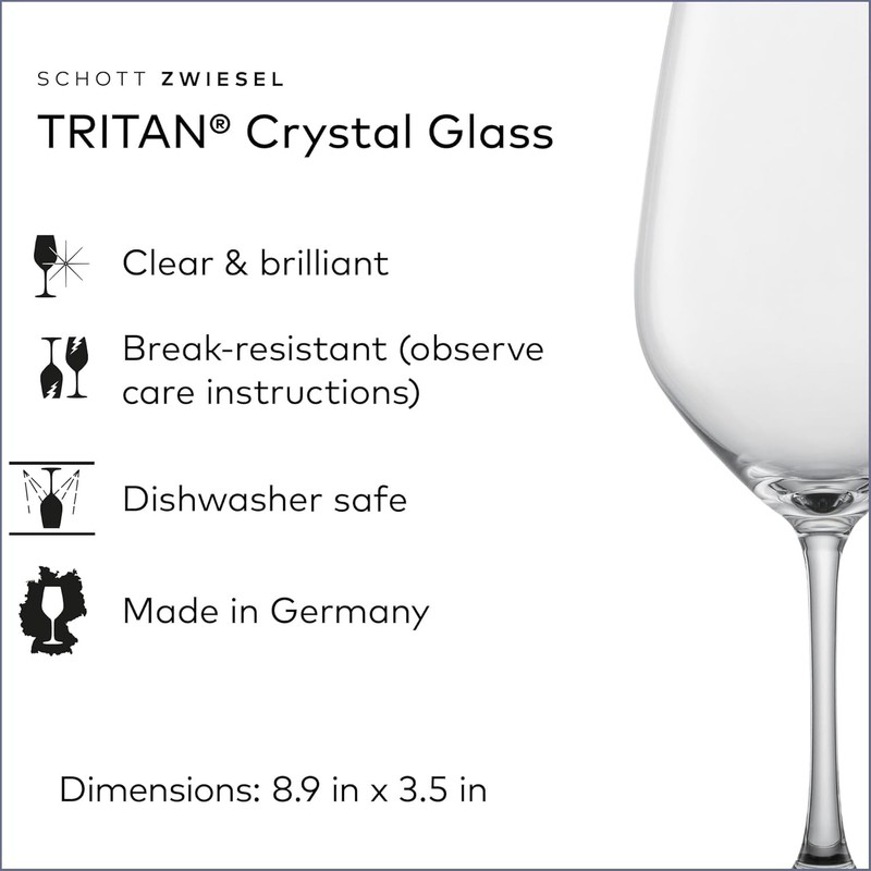 SCHOTT ZWIESEL Forté All Purpose Glass 15 Ounce (Set of